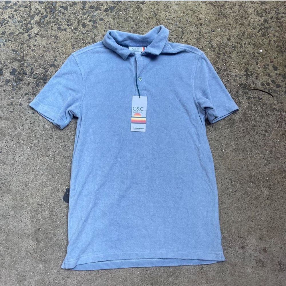 C&C California Blue Polo Shirt